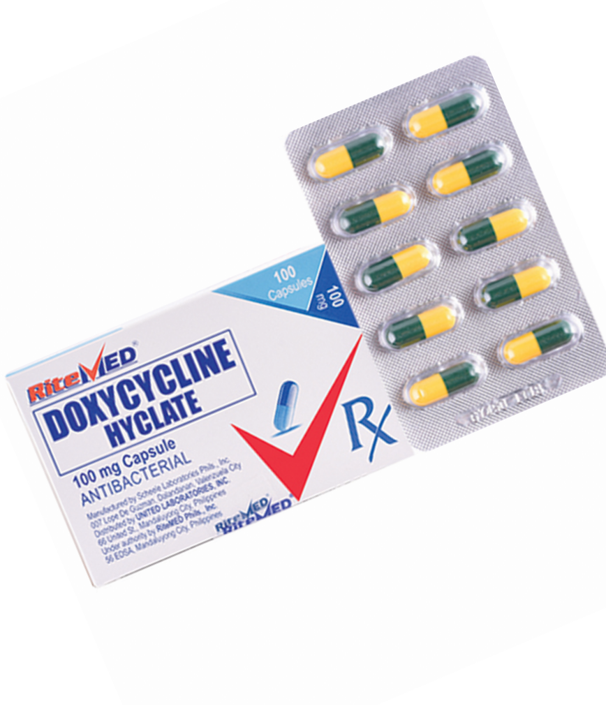 Over the counter doxycycline hyclate 100mg