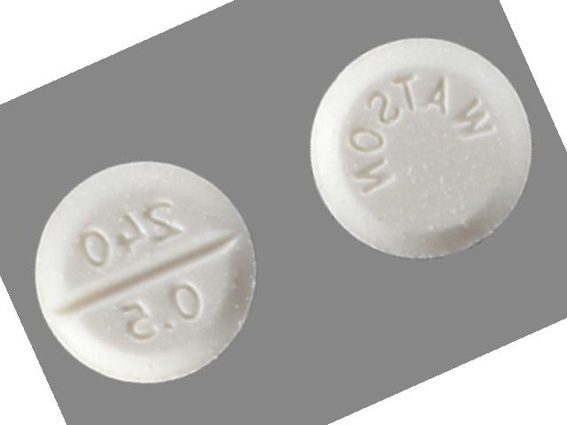 Lorazepam 0.5 mg tab watson