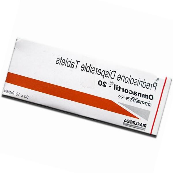 20mg of prednisolone