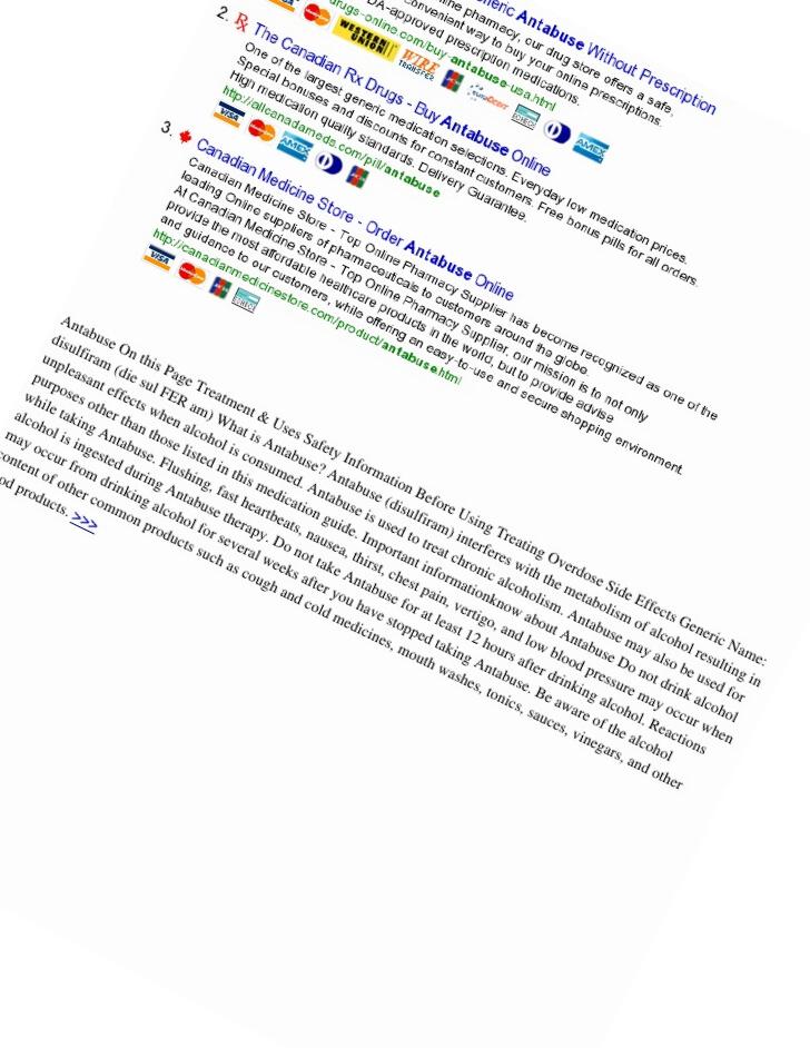 antabuse generic cost