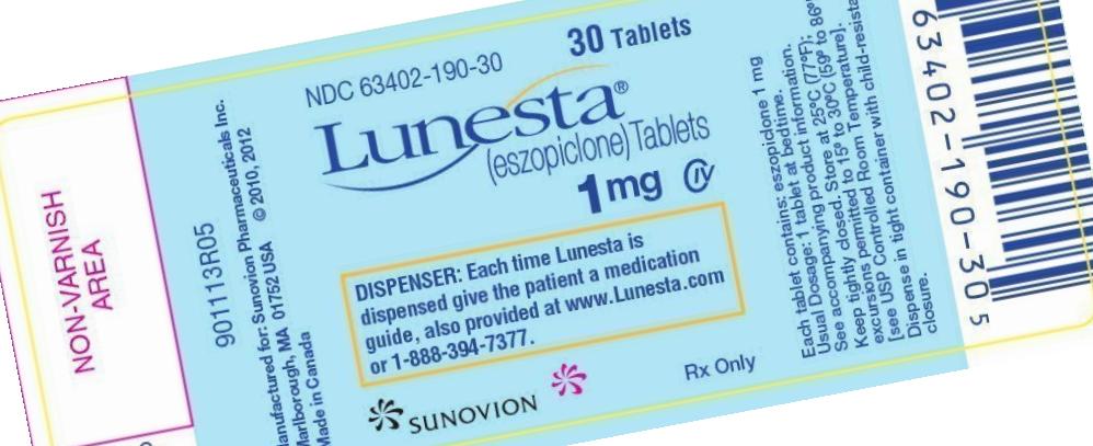 Cost of lunesta generic