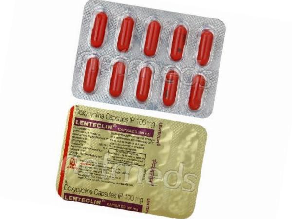 Doxycycline 100mg cap